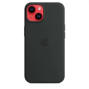 Apple iPhone 14 Silicone Case with MagSafe midnight  – Elegancja i Bezpieczeństwo w Odcieniu Nocy! 🌌📱✨