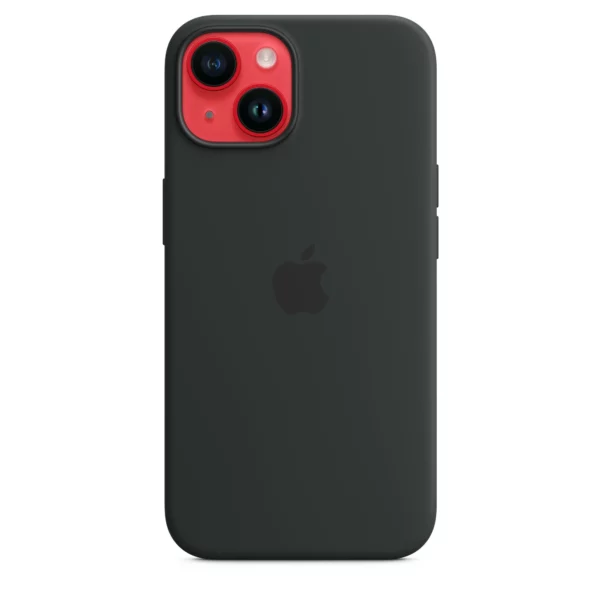 Apple iPhone 14 Silicone Case with MagSafe midnight  – Elegancja i Bezpieczeństwo w Odcieniu Nocy! 🌌📱✨